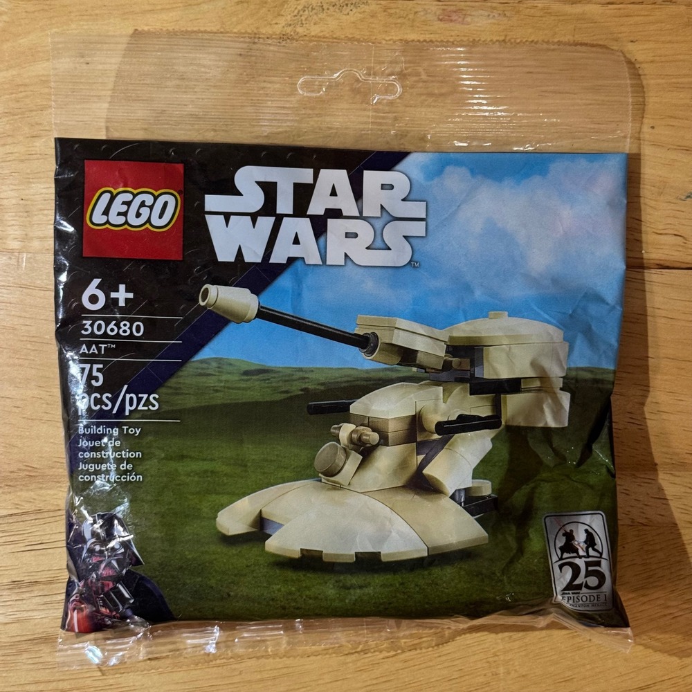 LEGO Star Wars AAT 30680 Polybag 25th Anniversary Episode I Phantom Menace New